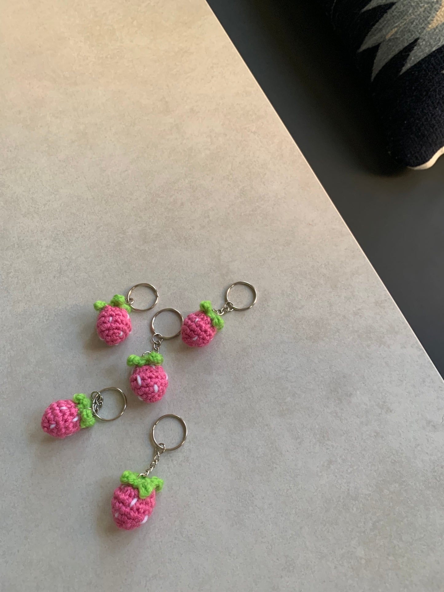 Strawberry Keychain